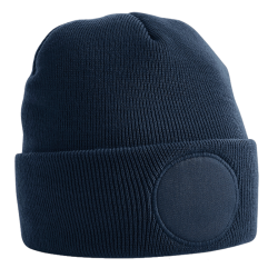Cappellino B446 Circular Patch Beanie
