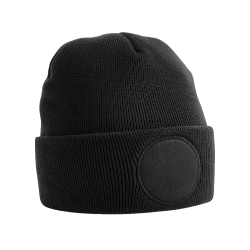Cappellino B446 Circular Patch Beanie