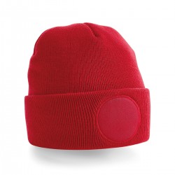 Cappellino B446 Circular Patch Beanie