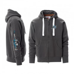 FELPA DALLAS LOGO AZZURRO SMOKE