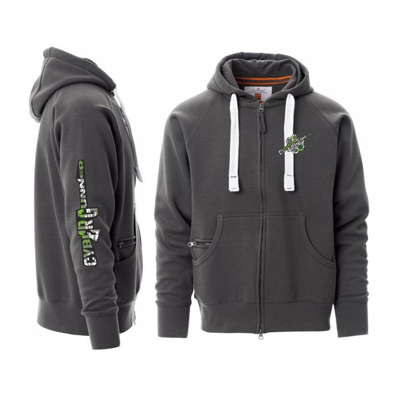 FELPA DALLAS LOGO VERDE SMOKE