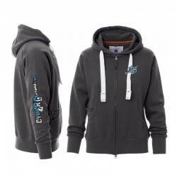 FELPA DALLAS LADY LOGO AZZURRO SMOKE