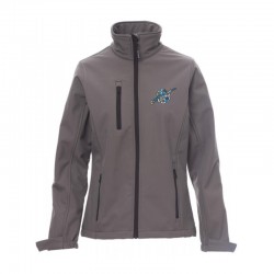 SOFT SHELL DUBLIN LADY LOGO AZZURRO