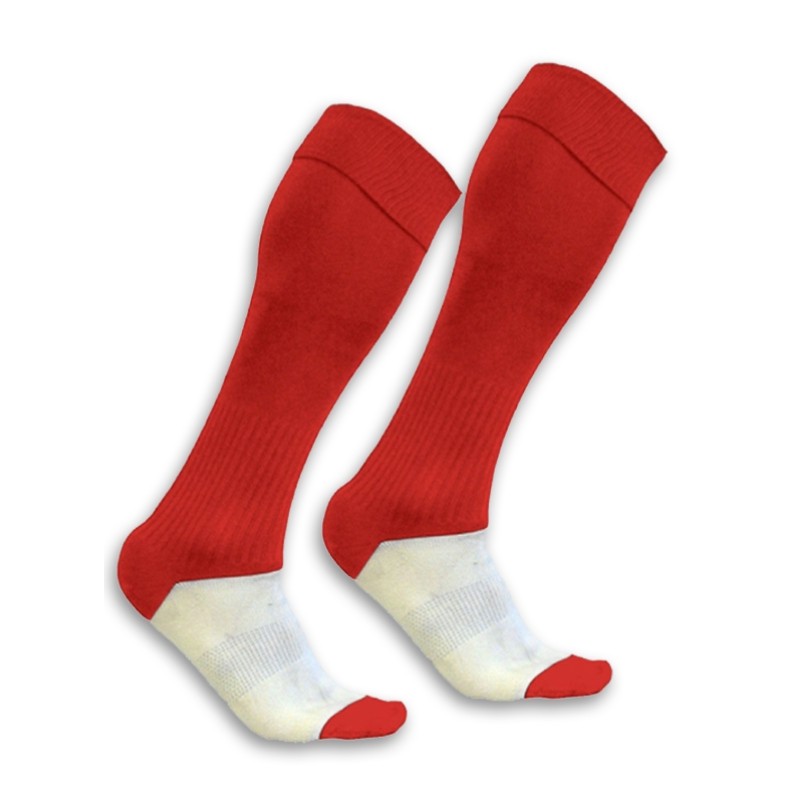 CALZA CALCIO GOAL ROSSO ALLENAMENTO