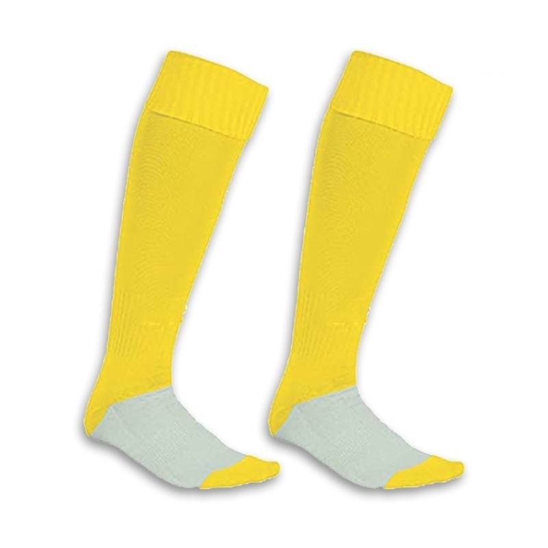 CALZA CALCIO GOAL GIALLO ALLENAMENTO