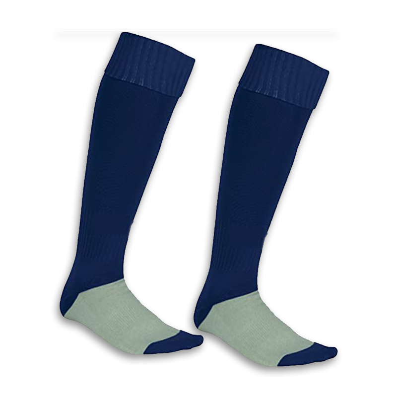 CALZA CALCIO GOAL BLU NAVY ALLENAMENTO