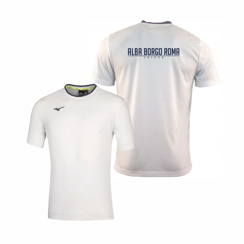 MIZUNO TEE WHITE NAVY RAPPRESENTANZA
