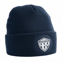 BERRETTO CIRCULAR PATCH BEANIE FRENCH NAVY MERCHANDISING