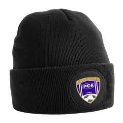 BERRETTO CIRCULAR PATCH BEANIE BLACK