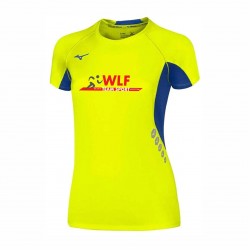 PREMIUM JPN TEE WOMAN YELLOW FLUO ROYAL ALLENAMENTO