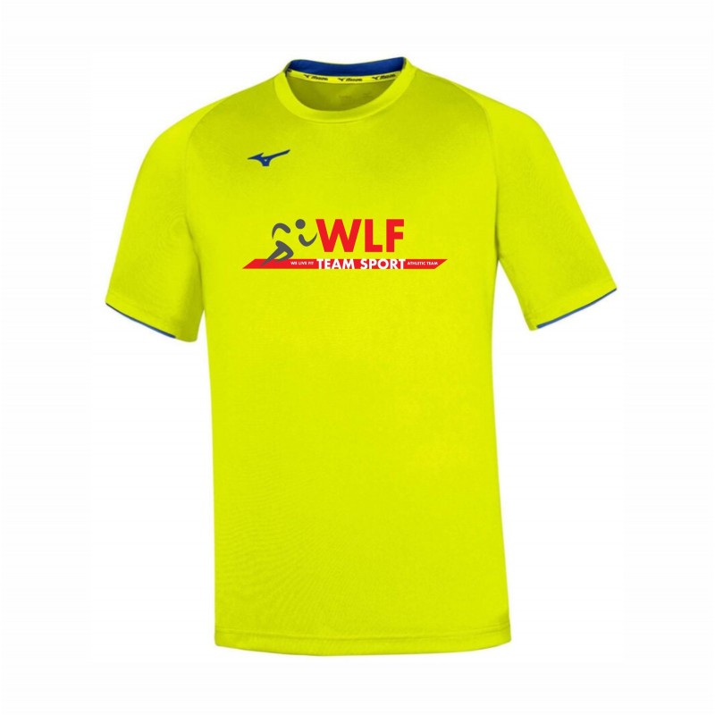 CORE SHORT SLEEVE TEE YELLOW FLUO ROYAL ALLENAMENTO
