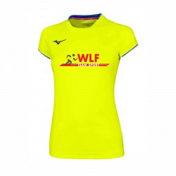 CORE SHORT SLEEVE TEE WOMAN YELLOW FLUO ROYAL ALLENAMENTO