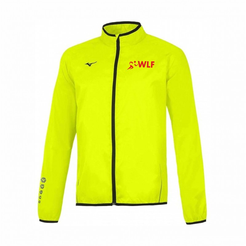 AUTHENTIC RAIN JACKET YELLOW FLUO ALLENAMENTO