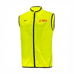 AUTHENTIC RAIN VEST YELLOW FLUO ALLENAMENTO