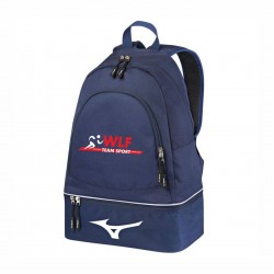 BACK PACK NAVY-WHITE - WLF TEAM SPORT
