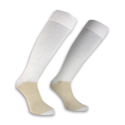 CALZA CALCIO GOAL BIANCO ALLENAMENTO