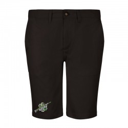 BERMUDA JASPER WOMEN LOGO VERDE NERO