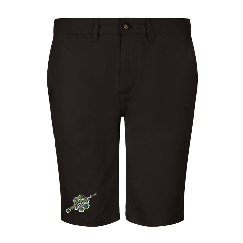 BERMUDA JASPER WOMEN LOGO VERDE NERO