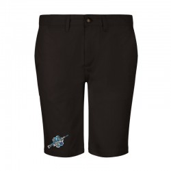 BERMUDA JASPER WOMEN LOGO AZZURRO NERO