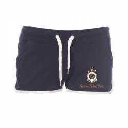 BERMUDA COMBAT LADY BLU NAVY BIANCO