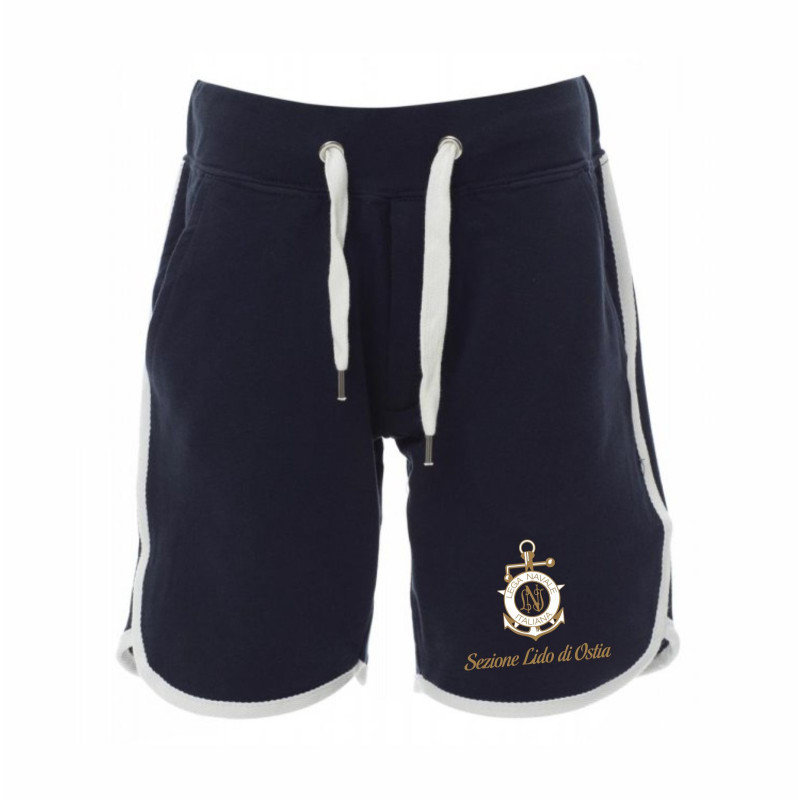 BERMUDA COMBAT KIDS BLU NAVY BIANCO