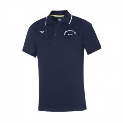 MIZUNO POLO NAVY-WHITE