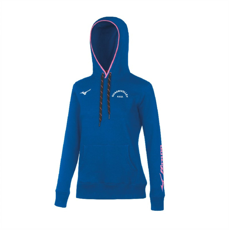 MIZUNO SWEAT HOODIE WOMAN ROYAL