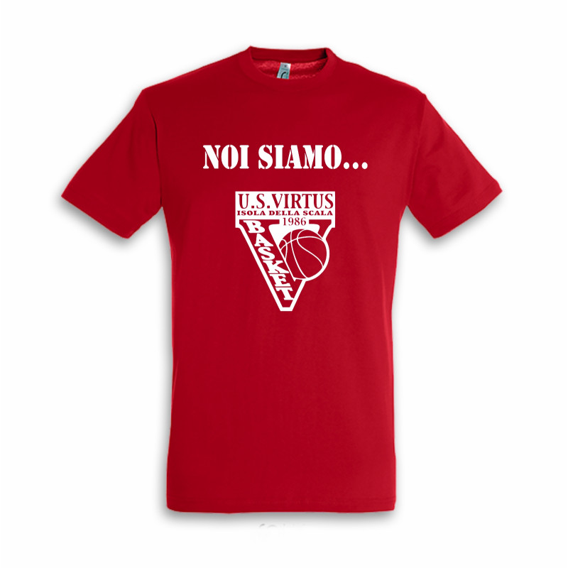 T-SHIRT REGENT ROSSA ALLENAMENTO NOI SIAMO...