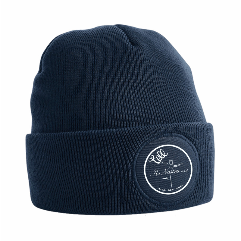 CAPPELLINO B446 CIRCULAR PATCH BEANIE FRENCH NAVY