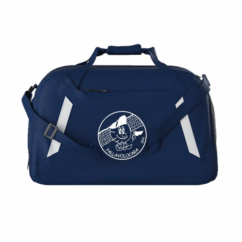 BORSA BAJA MEDIA NAVY WHITE