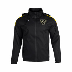 TRIVOR RAIN JACKET BLACK-YELLOW