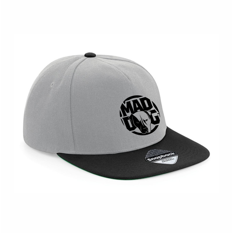 ORIGINAL FLAT PEAK SNAPBACK GREY-BLACK