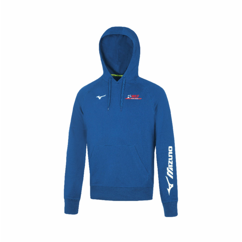 MIZUNO TERRY HOODIE ROYAL
