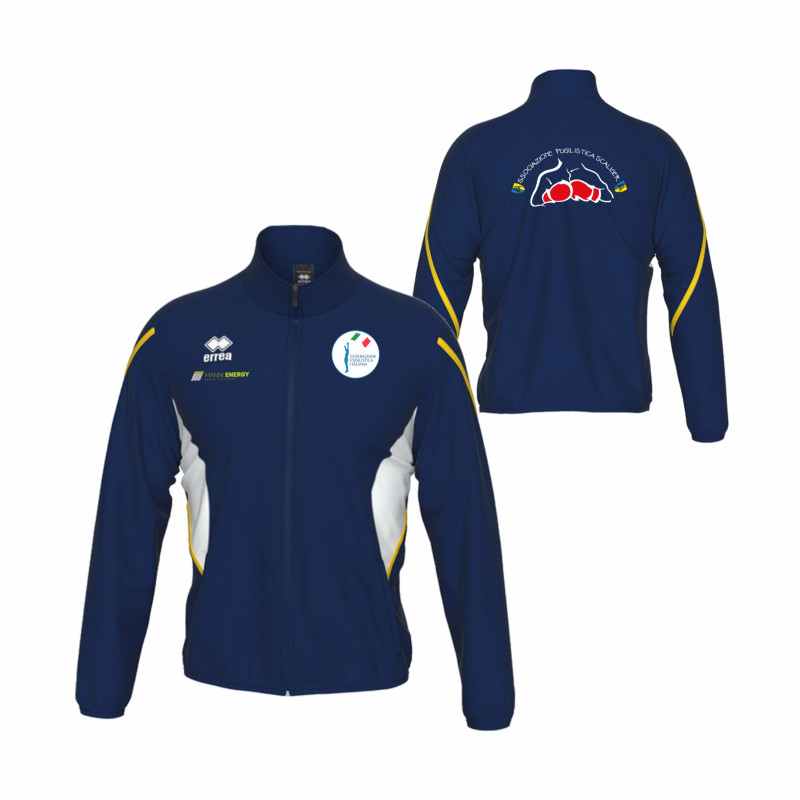 GIACCA TUTA CHRISTOPHER NAVY-YELLOW-WHITE RAPPRESENTANZA