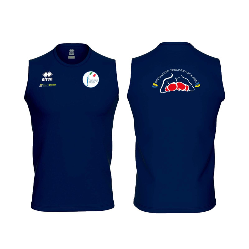 CANOTTA EVO BLUE NAVY ALLENAMENTO