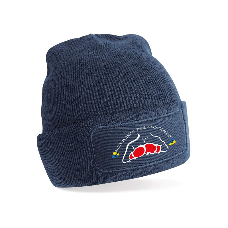 CAPPELLINO B445 PATCH BEANIE FRENCH NAVY
