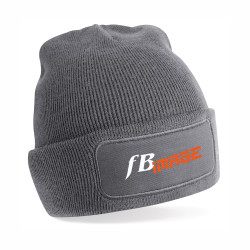 CAPPELLINO B445 PRINTERS'  BEANIE GRAPHITE GREY