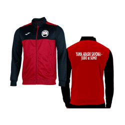 WINNER TRACKSUIT TOP RED-BLACK