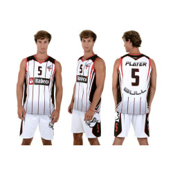 COMPLETO BASKET MASCHILE COLLO A V