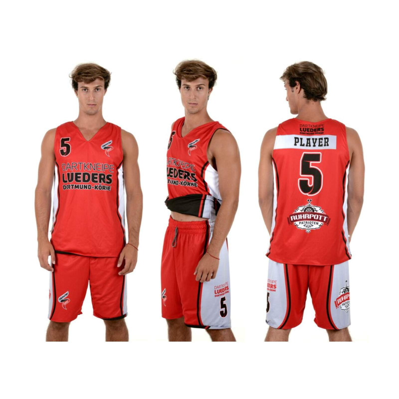 COMPLETO BASKET UOMO REVERSIBILE