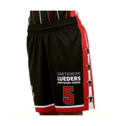 COMPLETO BASKET FEMMINILE COLLO A V, INSERTI LATERALI