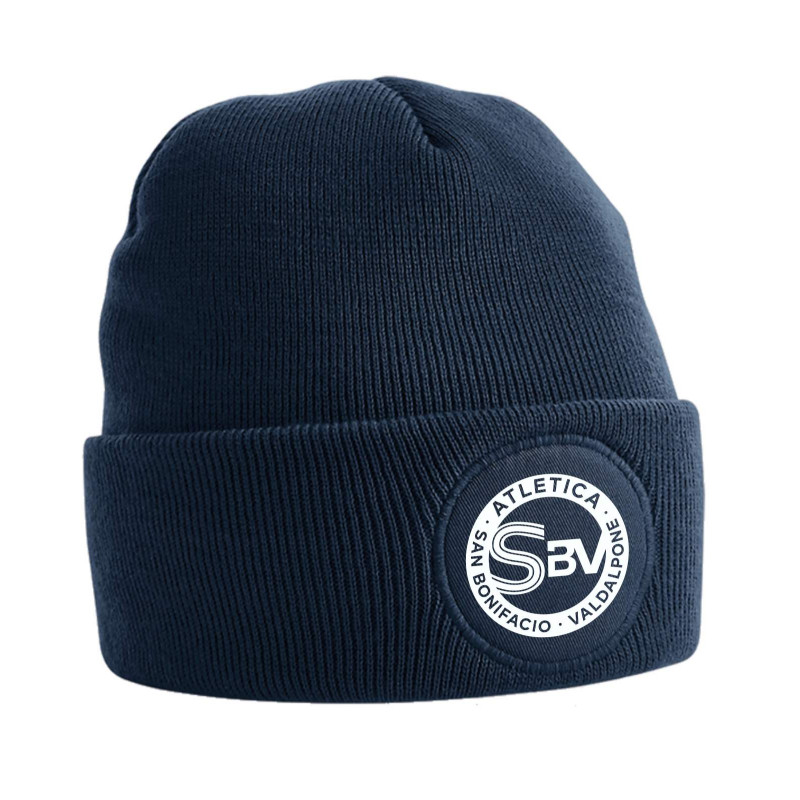 CAPPELLINO B446 CIRCULAR PATCH BEANIE FRENCH NAVY