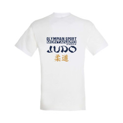 MIZUNO TEE WHITE-NAVY - ATLETI