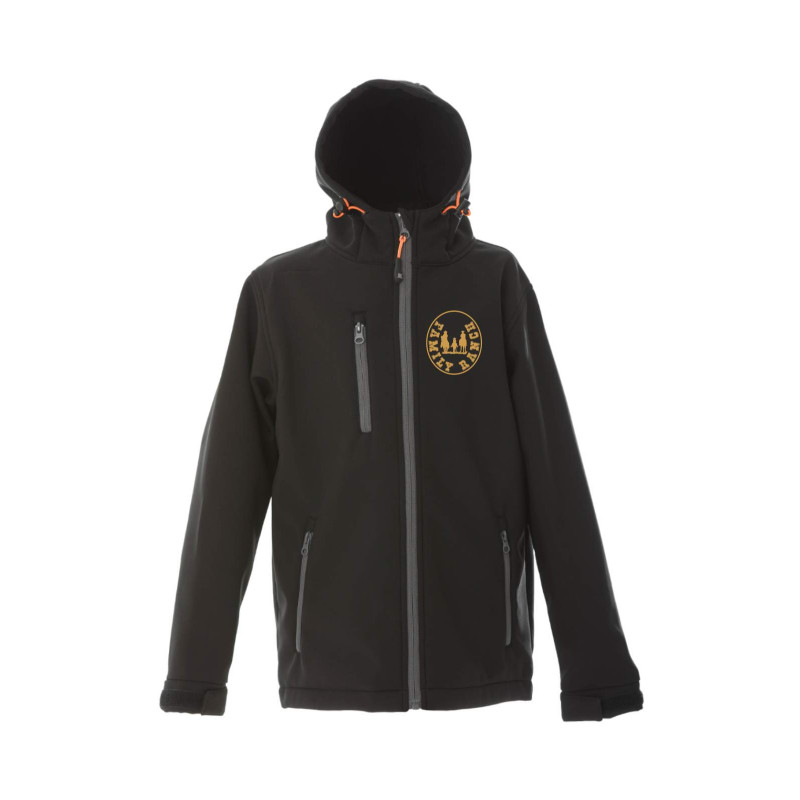 GIUBBINO IN SOFTSHELL INNSBRUCK BOY BLACK