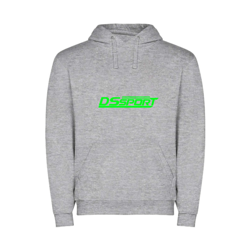 FELPA URBAN GRIGIO DS VERDE FLUO