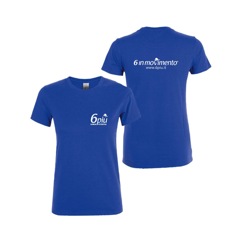 T-SHIRT REGENT WOMEN BLU ROYAL