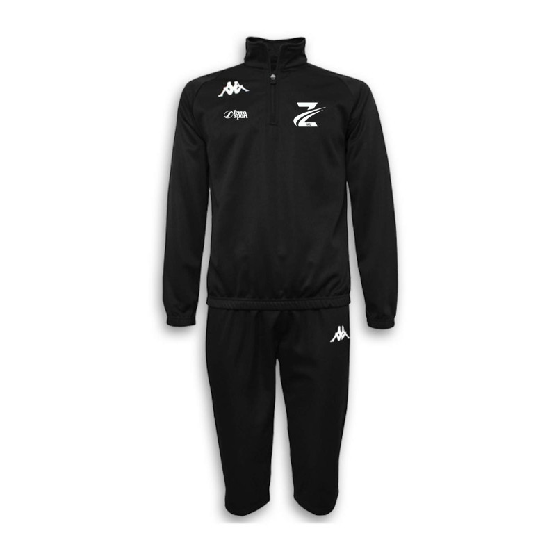 TUTA PINOCCHIETTO WRANZON BLACK ALLENAMENTO