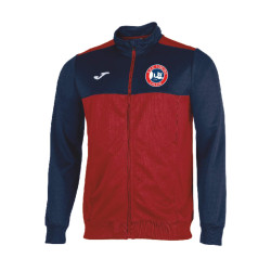 WINNER TRACKSUIT TOP RED-DARK NAVY