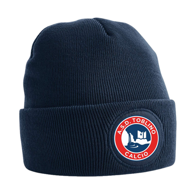CAPPELLINO B446 CIRCULAR PATCH BEANIE FRENCH NAVY