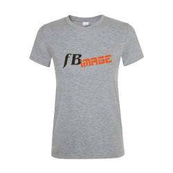 T-SHIRT REGENT WOMEN GRIGIO MEDIO MELANGE